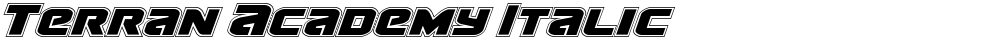 Terran Academy Italic