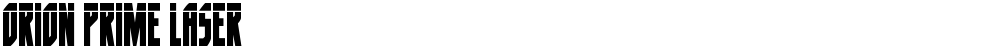 Orion Prime Laser