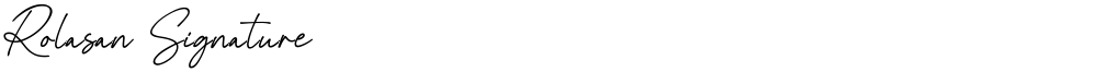 Rolasan Signature