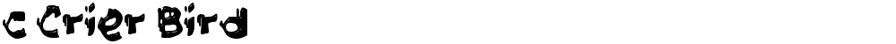 c Crier Bird