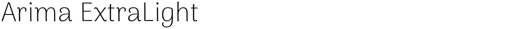Arima ExtraLight