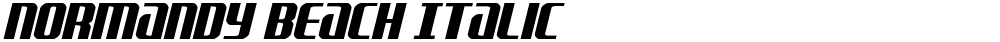 Normandy Beach Italic