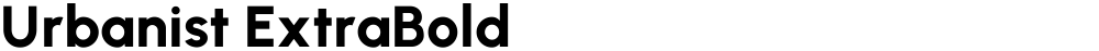 Urbanist ExtraBold