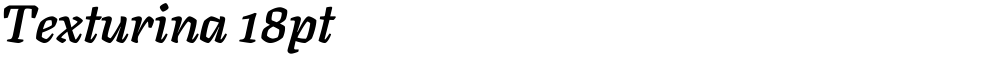 Texturina 18pt