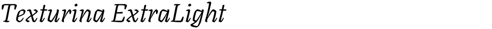Texturina ExtraLight
