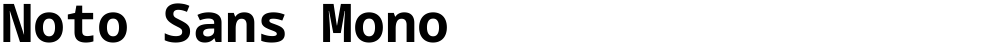 Noto Sans Mono