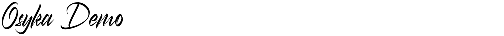 Osyka Demo