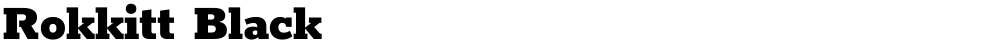 Rokkitt Black