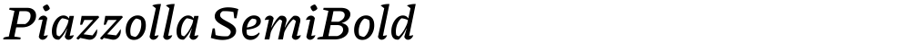 Piazzolla SemiBold