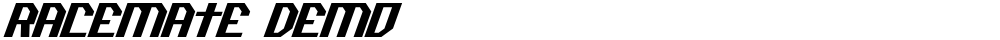 Racemate Demo