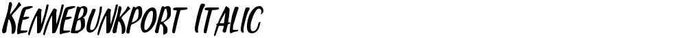 Kennebunkport Italic