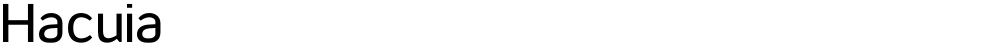 Hacuia