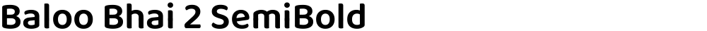 Baloo Bhai 2 SemiBold