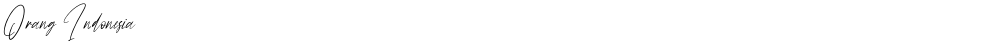 Orang Indonesia