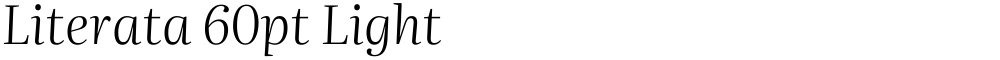 Literata 60pt Light