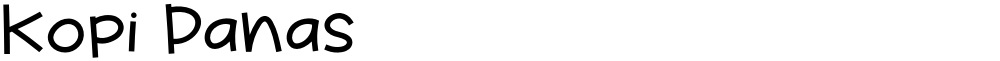 Kopi Panas