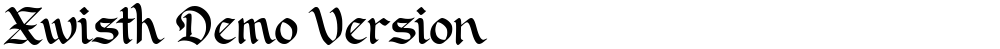 Xwisth Demo Version