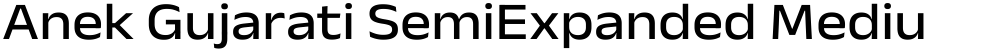 Anek Gujarati SemiExpanded Medium