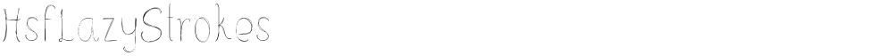HsfLazyStrokes