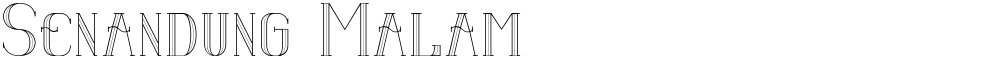 Senandung Malam