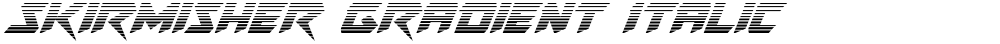 Skirmisher Gradient Italic