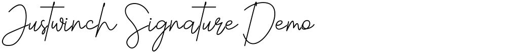 Justwinch Signature Demo
