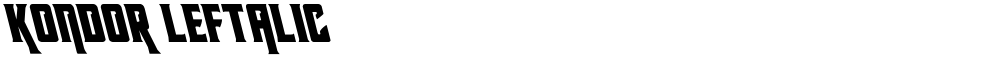 Kondor Leftalic