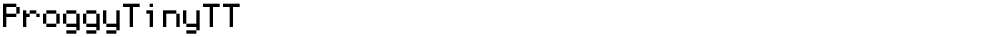 ProggyTinyTT