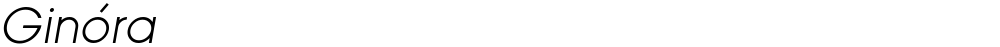 Ginóra