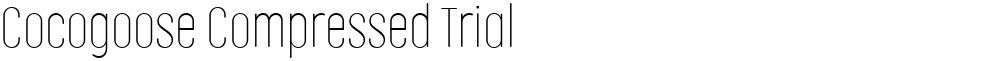Cocogoose Compressed Trial