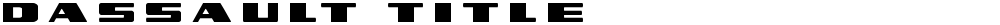 Dassault Title