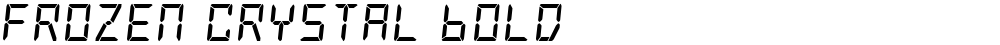 Frozen Crystal Bold
