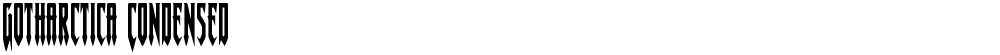 Gotharctica Condensed