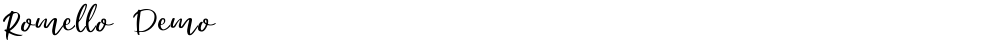 Romello Demo