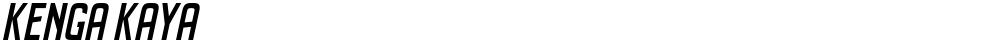 Kenga Kaya