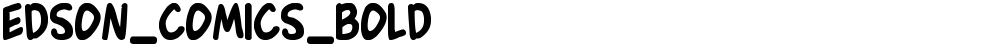 Edson_Comics_Bold