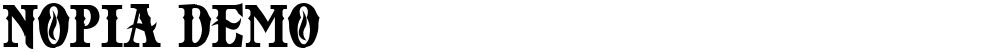 NOPIA DEMO
