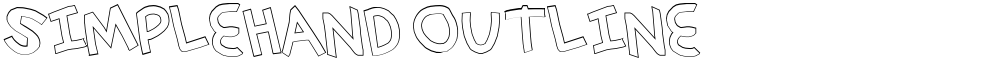 simplehand outline