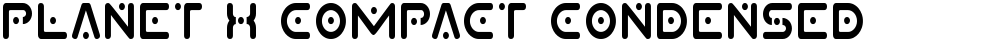 Planet X Compact Condensed