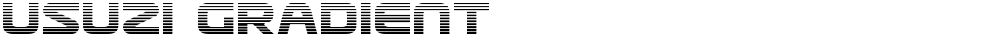 Usuzi Gradient