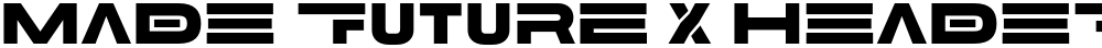 MADE Future X HEADER