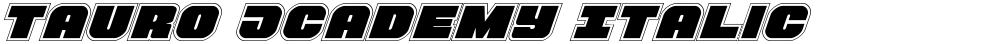 Tauro Academy Italic
