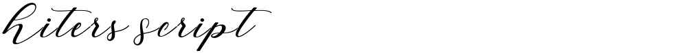 Hiters Script
