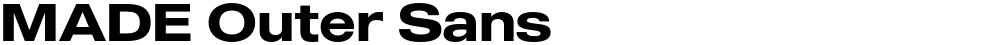 MADE Outer Sans