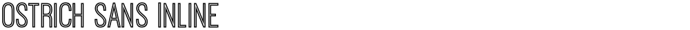 Ostrich Sans Inline
