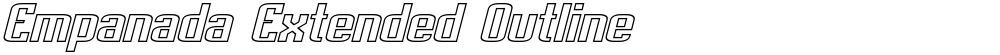Empanada Extended Outline