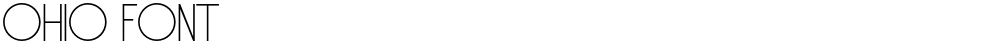 Ohio Font