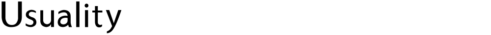 Usuality