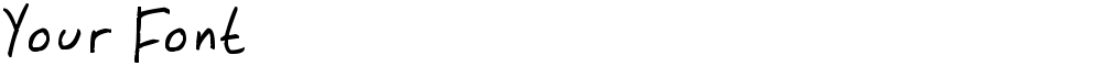 Your Font