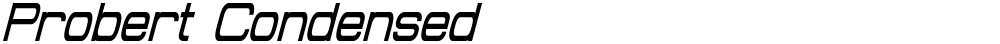 Probert Condensed